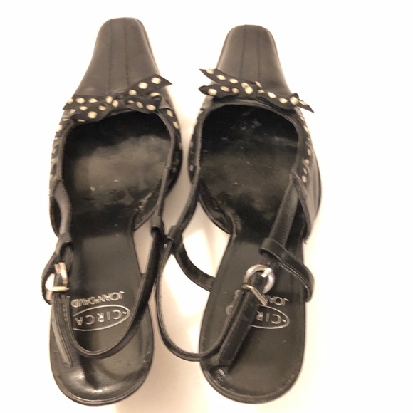 Circa Joan & David polka dot slingbacks - Picture 7 of 10